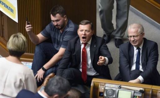 Лидер Радикальной партии Олег Ляшко.