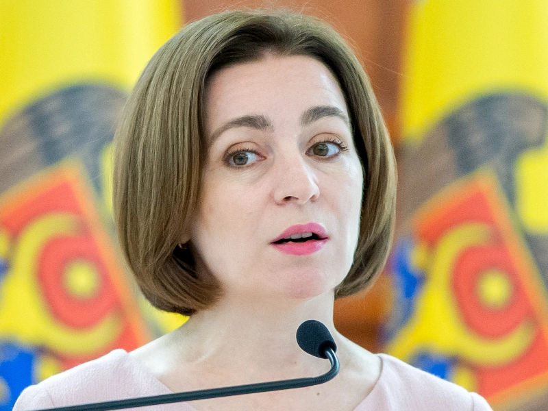Президент Молдовы Майя Санду.