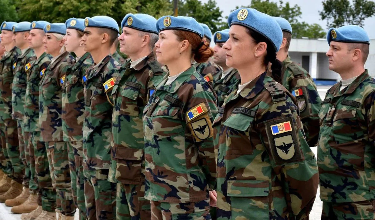 В Молдове каждый пятый военнослужащий — женщина.