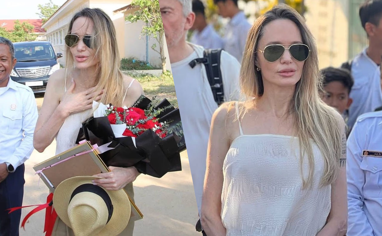 Angelina Jolie i-a surprins pe fani cu înfățișarea sa: Nu este deloc ea.