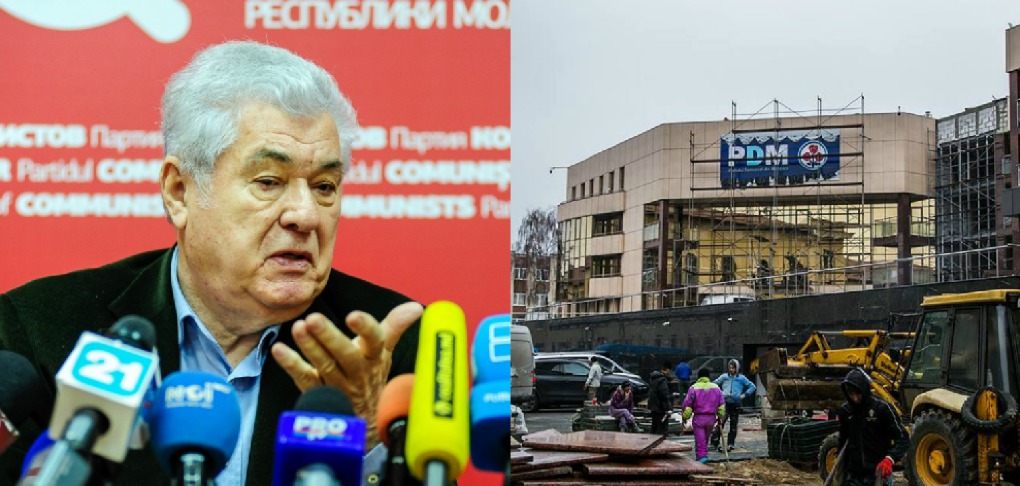 Voronin, despre ex-sediul comuniştilor în care s-ar putea muta PDM. Foto: realitatea.md