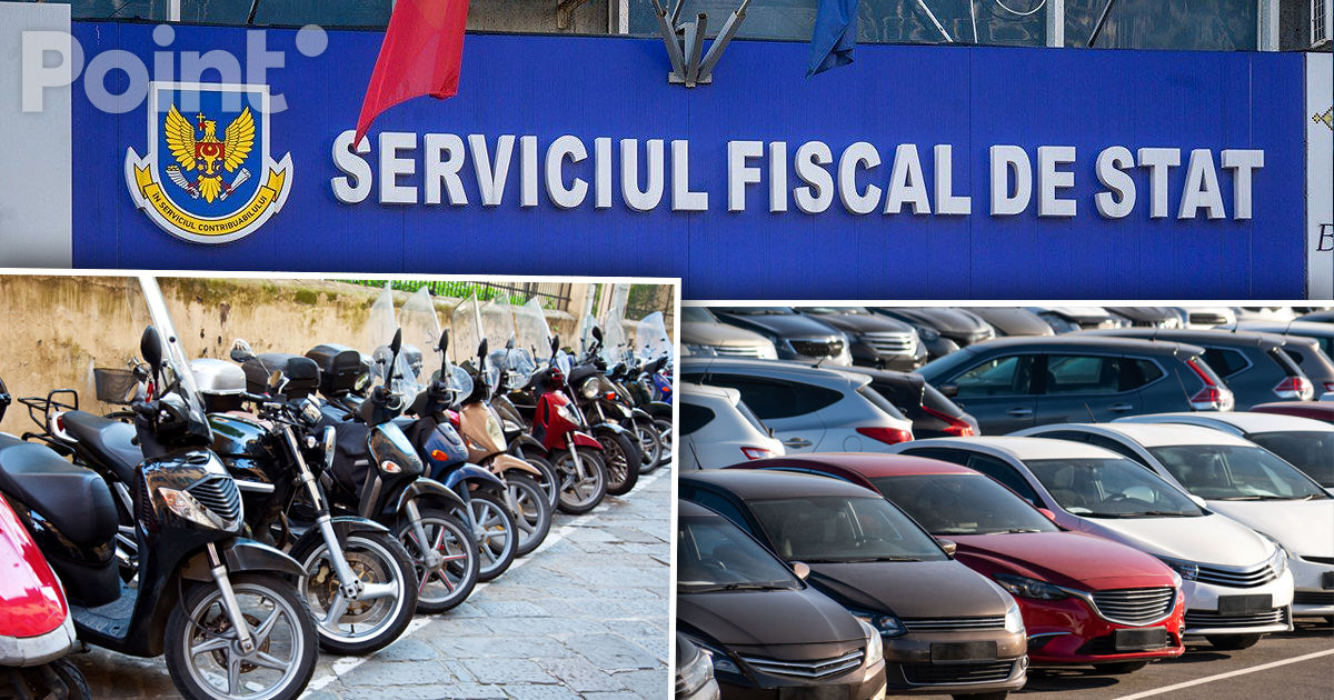 SFS scoate la vânzare mijloacele de transport și piesele auto confiscate.