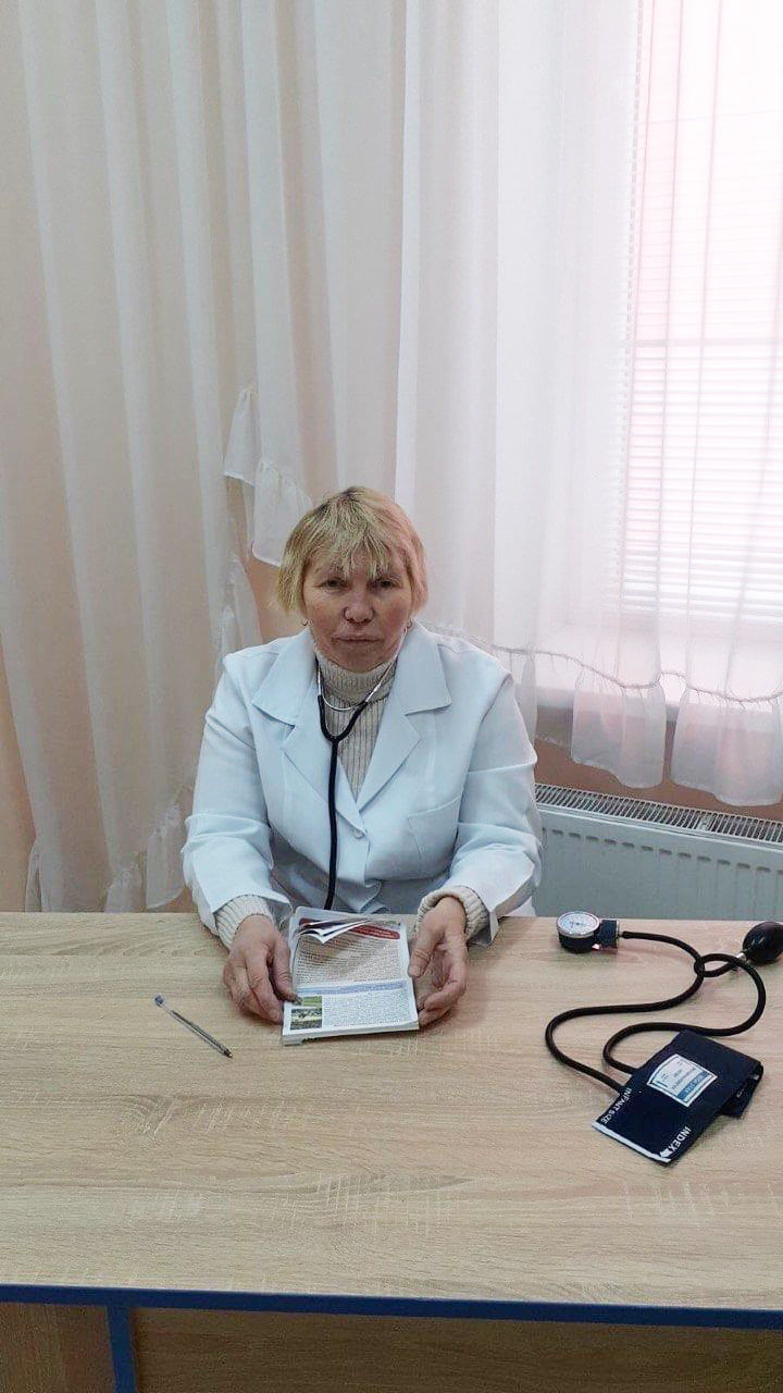 В Кишиневе принята на работу врач-педиатр, беженка из Украины.