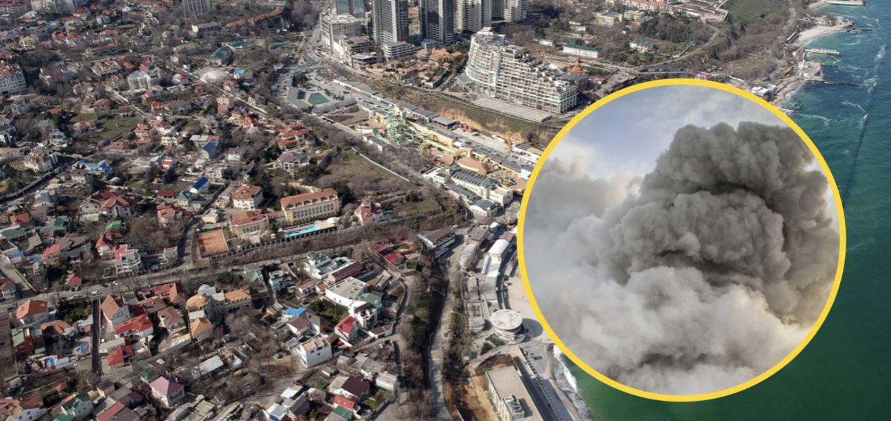 Odesa, atacată de rachete și drone. Există distrugeri.