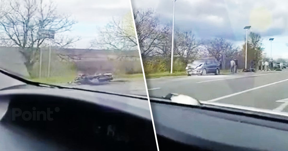 Accident în raionul Râșcani: Un automobil a lovit un motociclist.