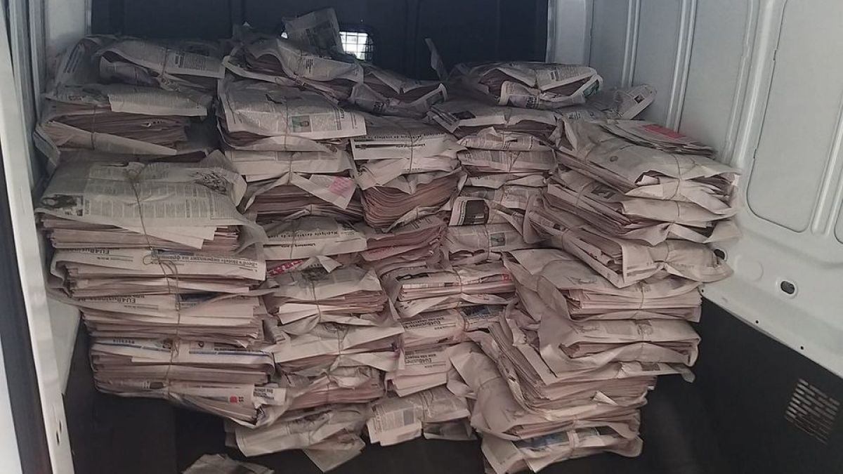 Полиция о газетах Додона: "Нарушений закона не обнаружено".