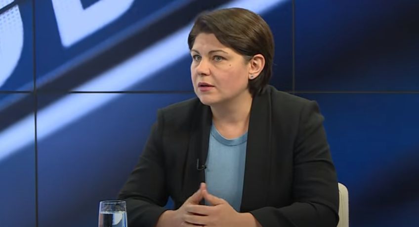 Премьер-министр Молдовы Наталья Гаврилица. 