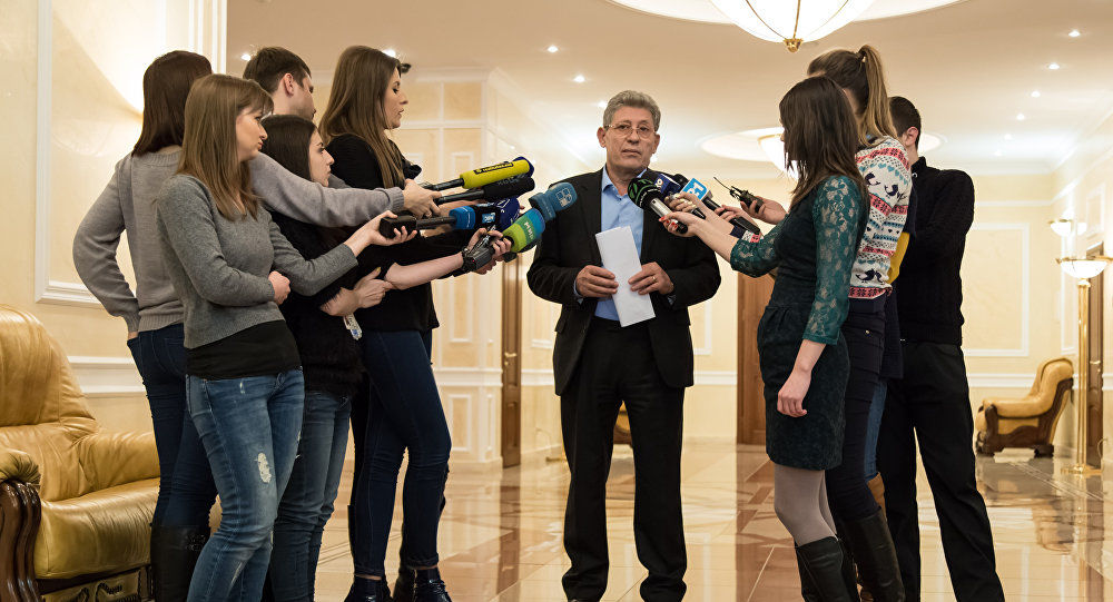 Ghimpu ştie exact la ce ne putem aştepta de la Plahotniuc. Foto: Sputnik/ Мирослав Ротарь