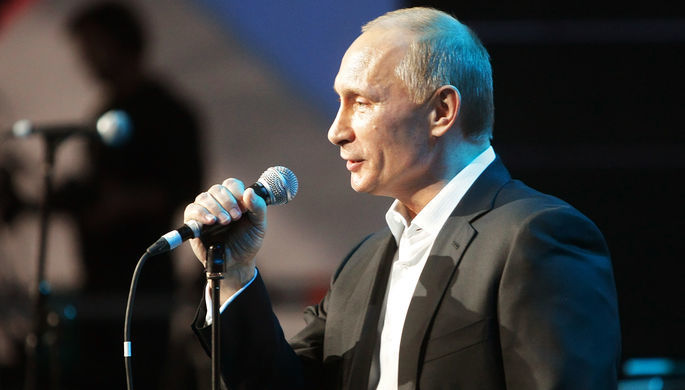 Путин впервые за 14 лет пришел на сезонную игру КВН.