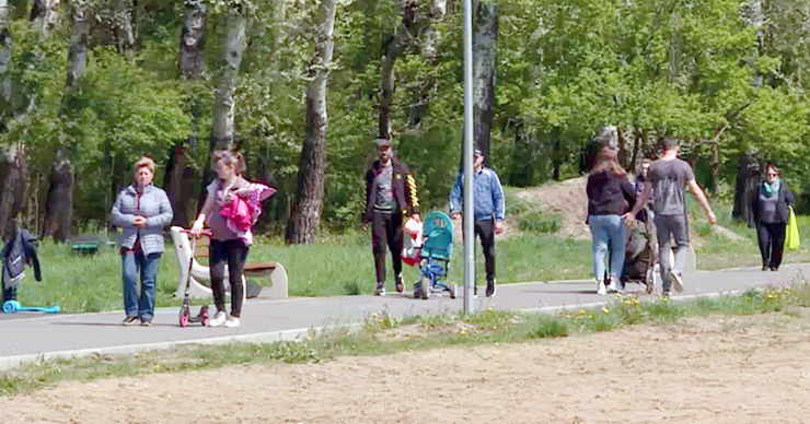 Кишиневцы предпочли отметить 1 мая на природе.