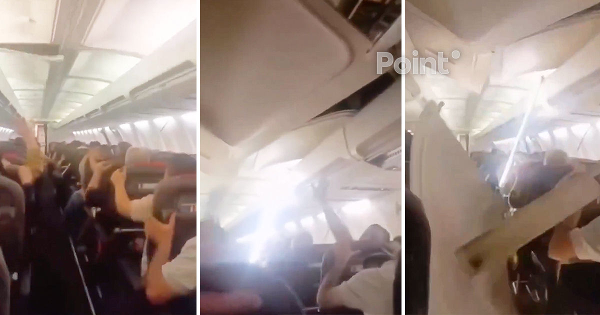 В Иране Boeing 737 стал разваливаться прямо во время полета.