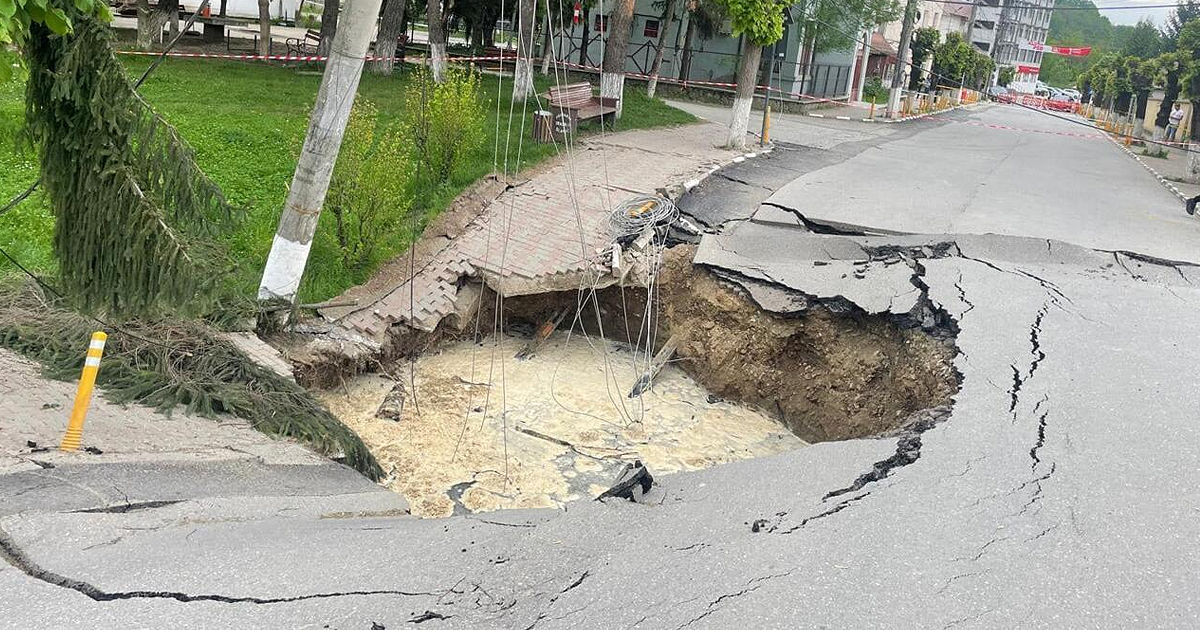 O altă salină din România riscă să se prăbușească.
