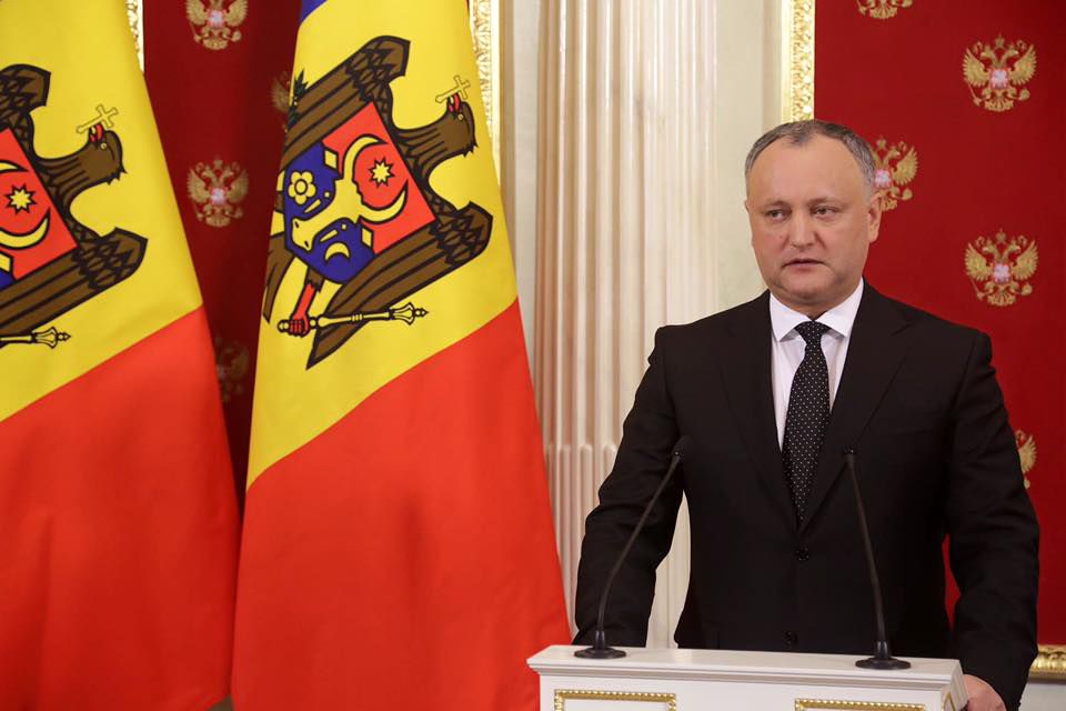 Президент Молдовы Игорь Додон.