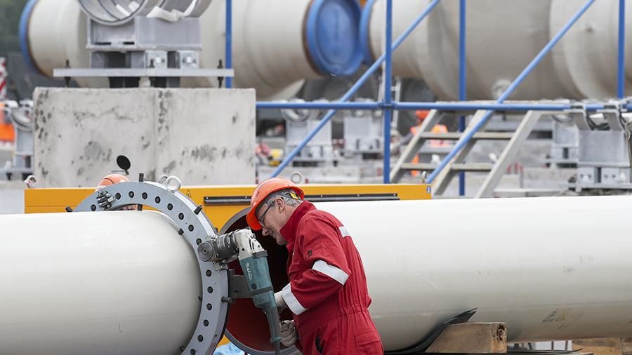 «Газпром» на 83% завершил строительство газопровода «Северный поток-2». 