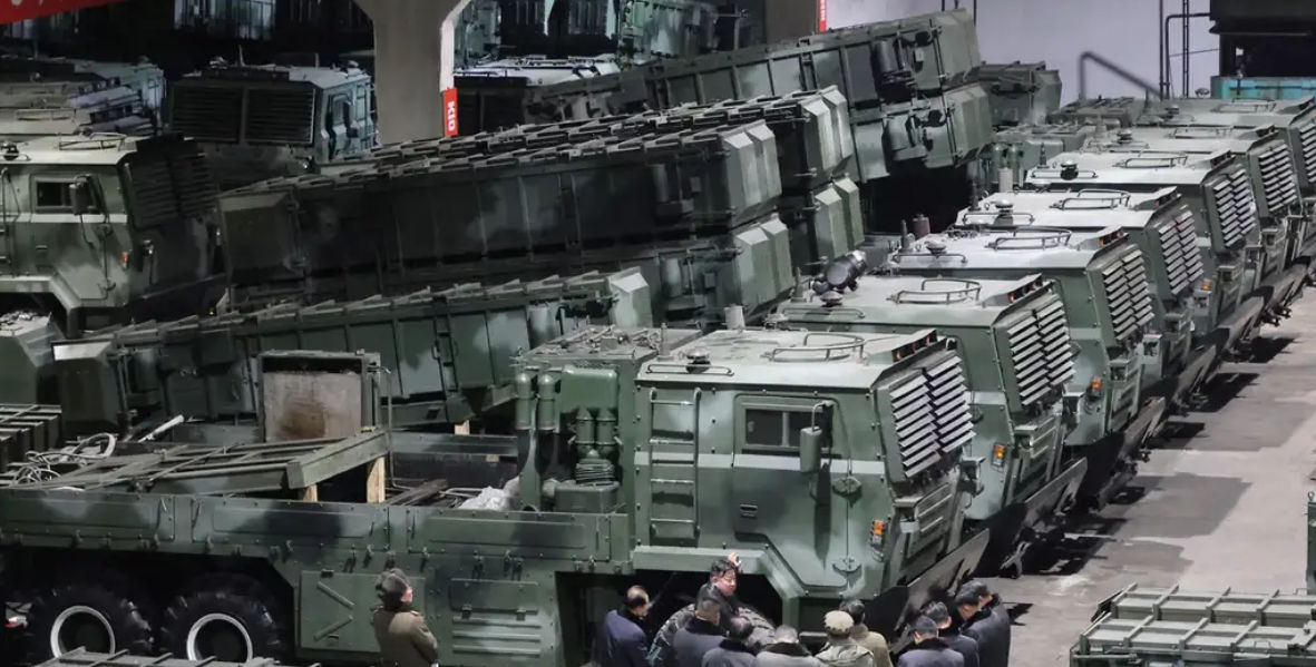 КНДР поставила России более 13 000 контейнеров с оружием.
