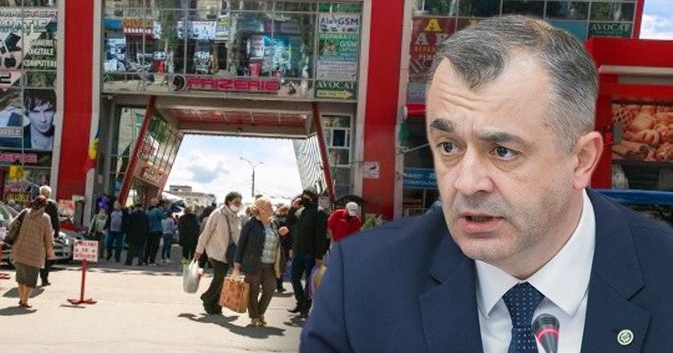 Премьер предупредил, что может потребовать закрытия Центрального рынка. Фото: Point.md