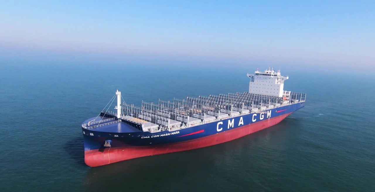 Судно получило название CMA CGM Masai Mara. 