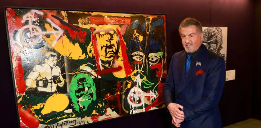 Sylvester Stallone și-a vândut tabloul original pentru o sumă record.
