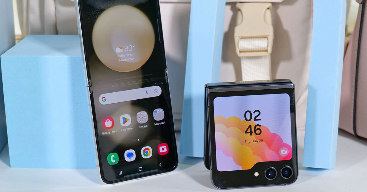 Samsung представил новые модели складных смартфонов.