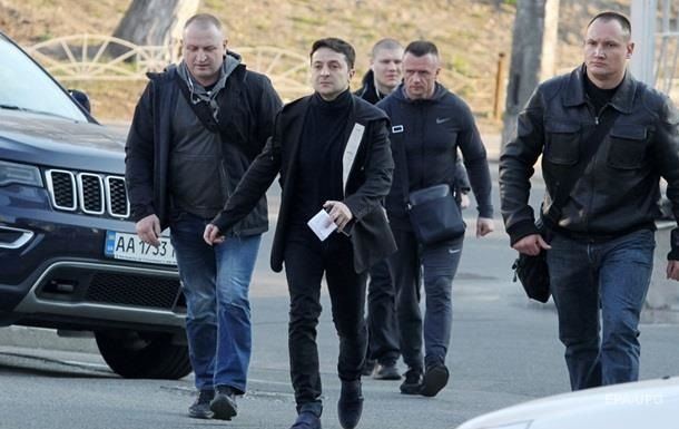 Нацполиция Украины усилила охрану шоумена Владимира Зеленского.