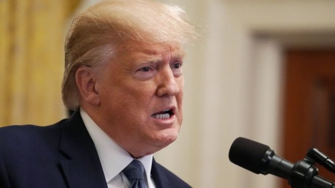 В Белом доме заявили о незаконности импичмента Трампа.