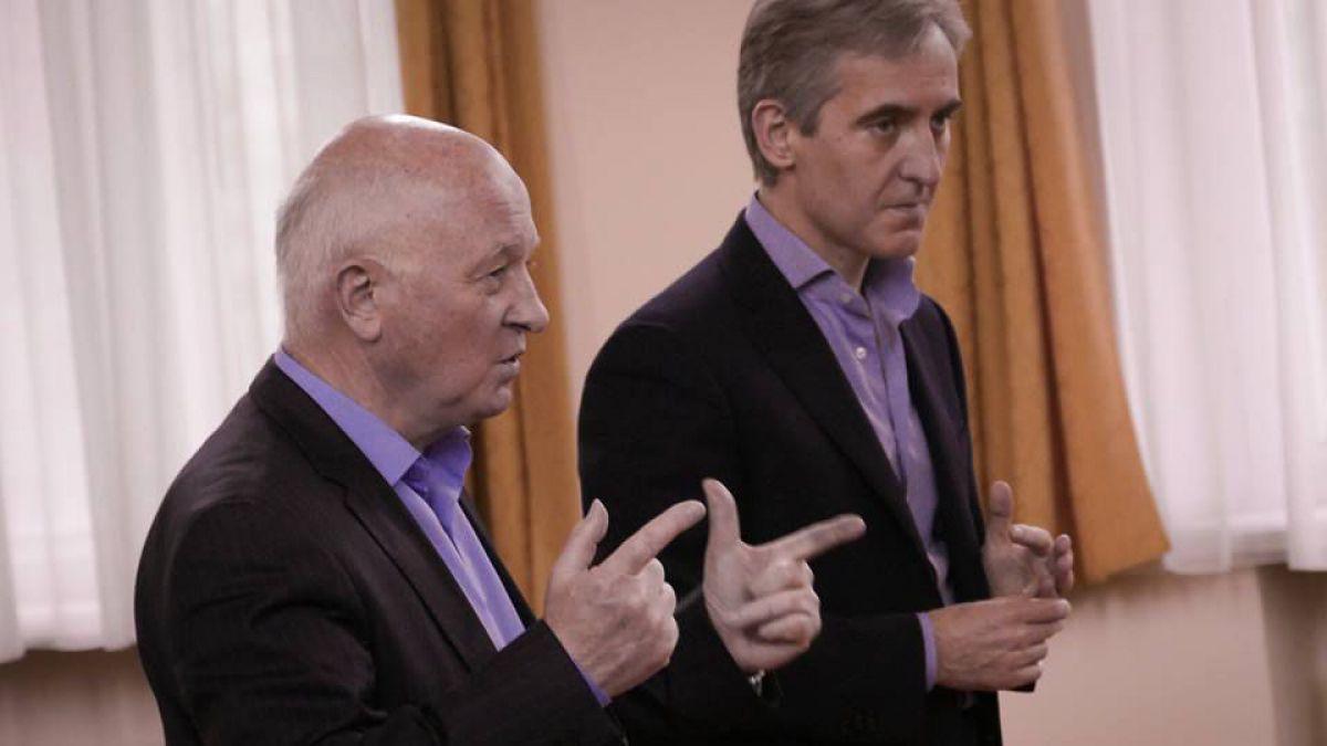 Oazu Nantoi îi cere lui Iurie Leancă să se retragă din cursa electorală. Foto: newsmaker.md