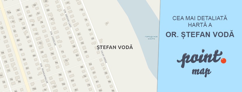 Orașul Ştefan Vodă pe Point Map.
