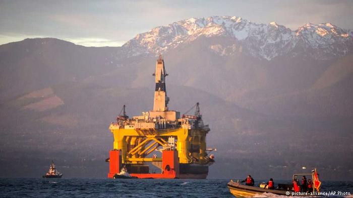 Shell останавливает проект по добыче нефти в Арктике. Фото: dw.com