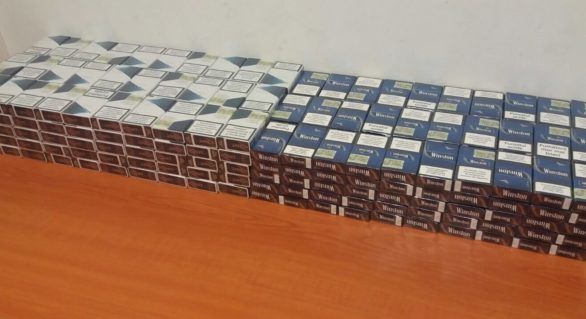 O moldoveancă a pornit spre Dublin cu 6.000 de țigări. Ce riscă. Foto: customs.gov.md