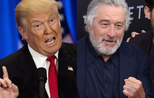 Robert De Niro l-a criticat pe Donald Trump.