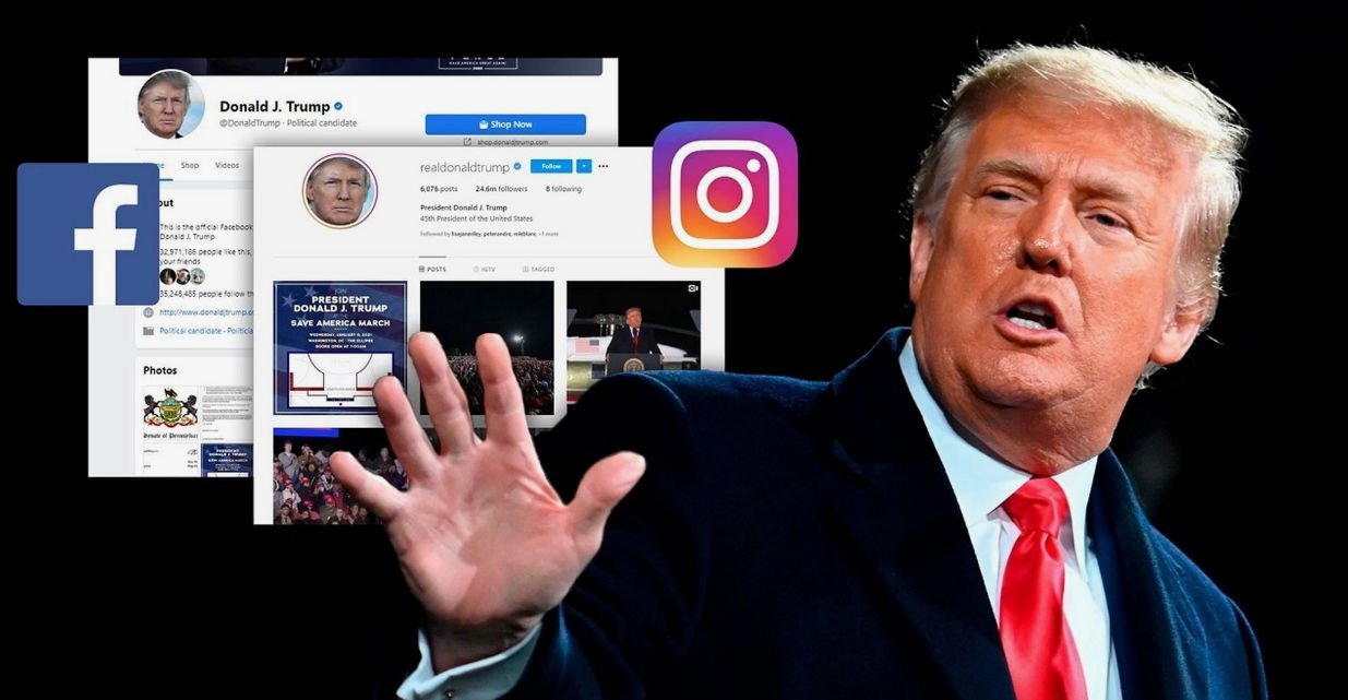 Meta снимет ограничения с аккаунтов Трампа перед выборами.