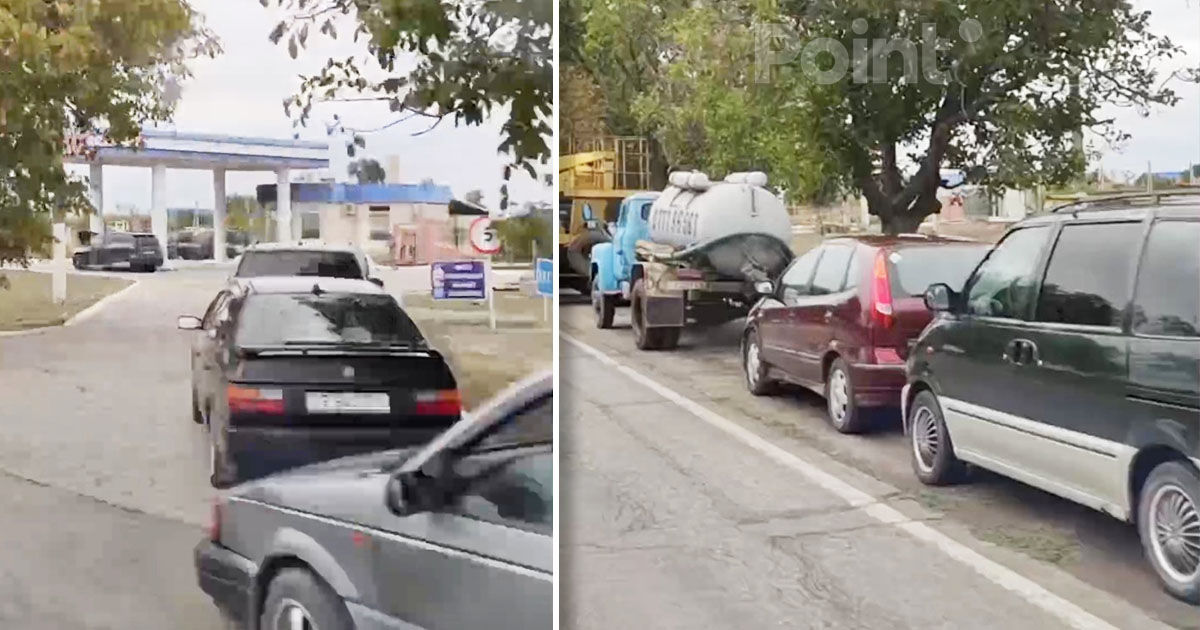 Cozi la benzinăriile din stânga Nistrului, după ce Tiraspolul a instituit regimul de economisire a gazelor.