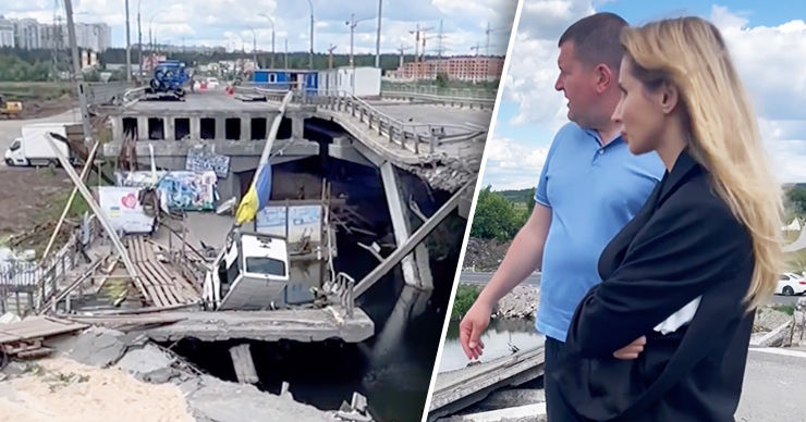Лобода вернулась в Украину: певицу заметили в Ирпене. Коллаж: Point.md