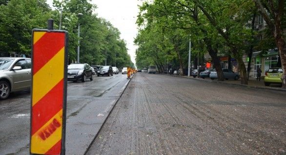 Trafic rutier suspendat în weekend pe o porțiune din bulevardul Ştefan cel Mare şi Sfânt. Foto: independent.md