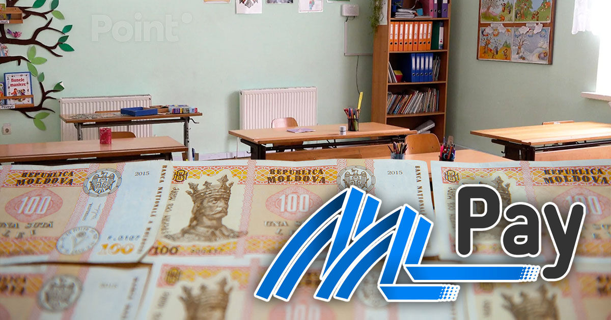 Școlile din Moldova pot primi donații direct prin platforma MPay.