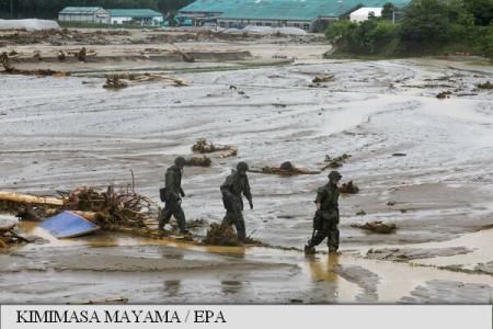 Japonia: Bilanțul inundațiilor din țară a crescut la 21 morți