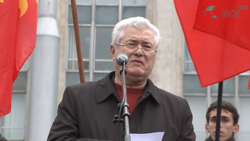 Владимир Воронин подчеркнул, что нынешние власти ничего не сделали за четыре года правления. Фото: noi.md