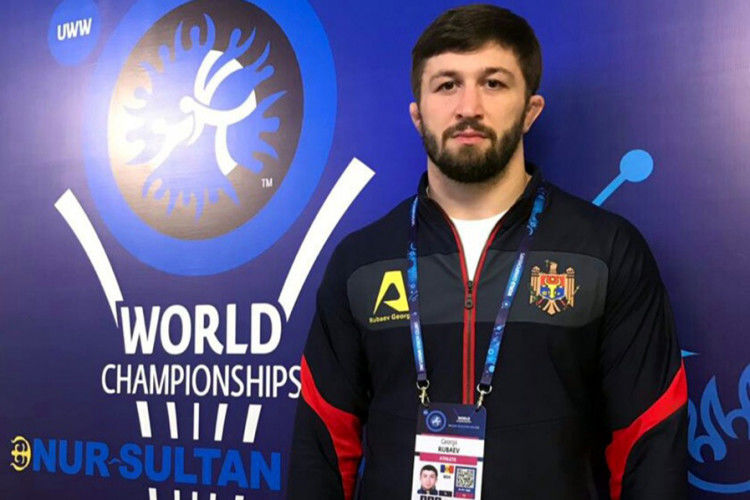 Молдавский борец Георгий Рубаев занял 5-е место на чемпионате мира в Казахстане.