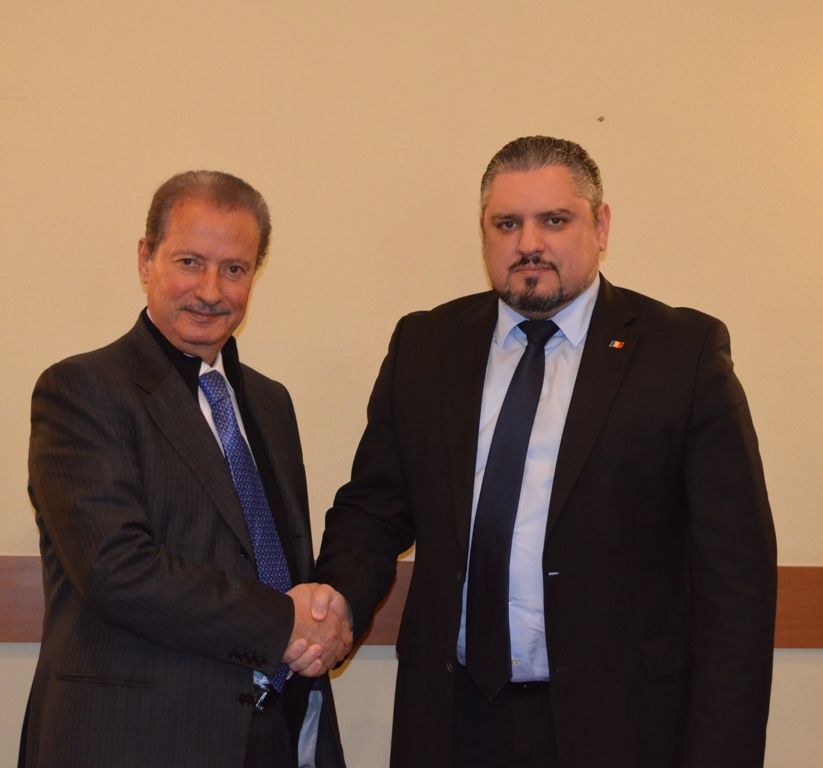 Şeful diplomaţiei moldovene l-a primit pe Consulul Onorific al Republicii Moldova la Beirut, Elias Saad.