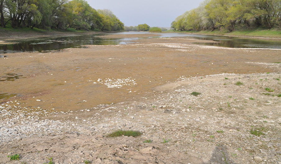 Cod Galben de secetă hidrologică în râurile și lacurile din Republica Moldova. Foto: independent.md