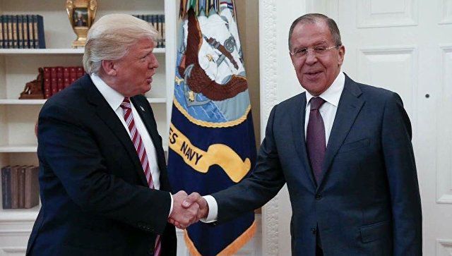 Лавров рассказал, о чем говорил с Трампом и Тиллерсоном.