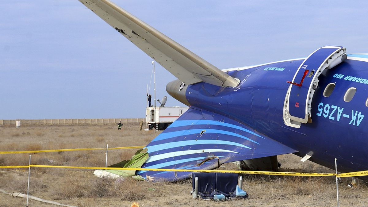 Самолет "Азербайджанских авиалиний" сбит ракетой, выпущенной из "Панциря".