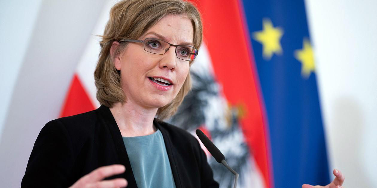 Министр по вопросам климата Австрии Леонора Гевесслер.
