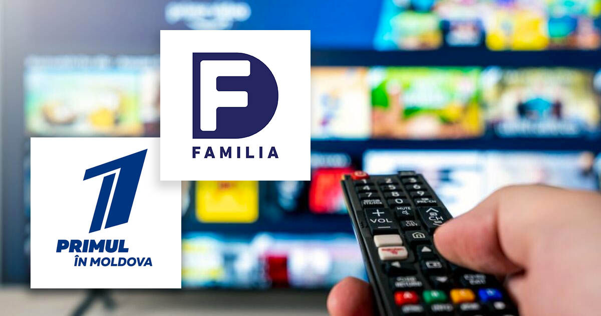 КСТР не продлил лицензию на вещание телекомпаний Familia и Primul în Moldova. Коллаж: Point.md
