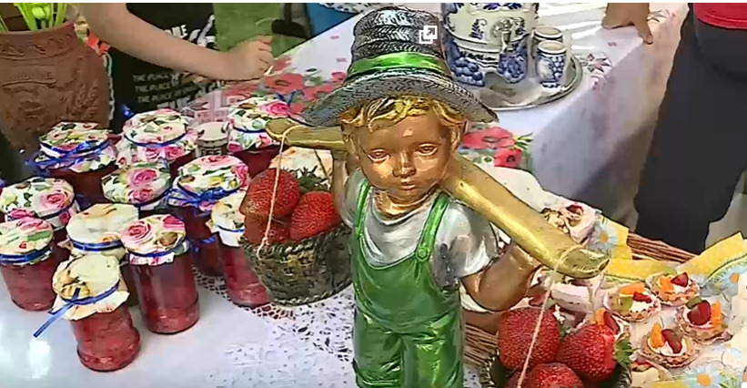 Фестиваль клубники и меда прошел в шестой раз.