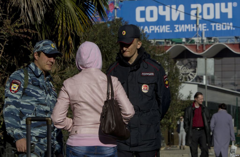 По словам президента Путина, безопасность Игр в Сочи будут обеспечивать 40 тыс. полицейских    Фото: