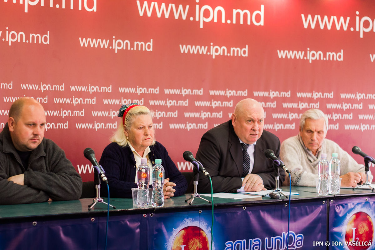 Fiodor Ghelici a mai spus că președintele trebuie susținut, pentru că este ales de majoritatea poporului. Foto: ipn.md/Ion Vasilica