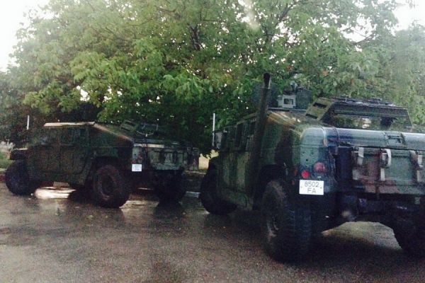 В этом районе нет военных полигонов Национальной армии.