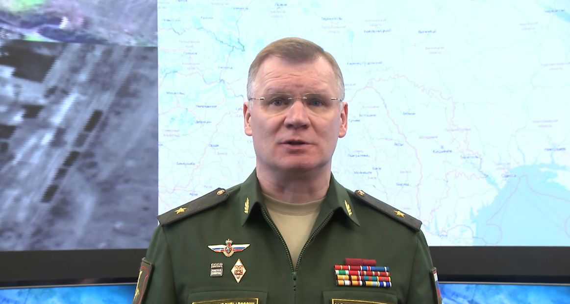 Минобороны России сообщило о трех сбитых украинских боевых самолетах.