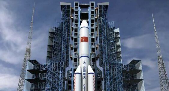 Китай произвел запуск ракеты "Чанчжэн-5B" с прототипом пилотируемого космического корабля.